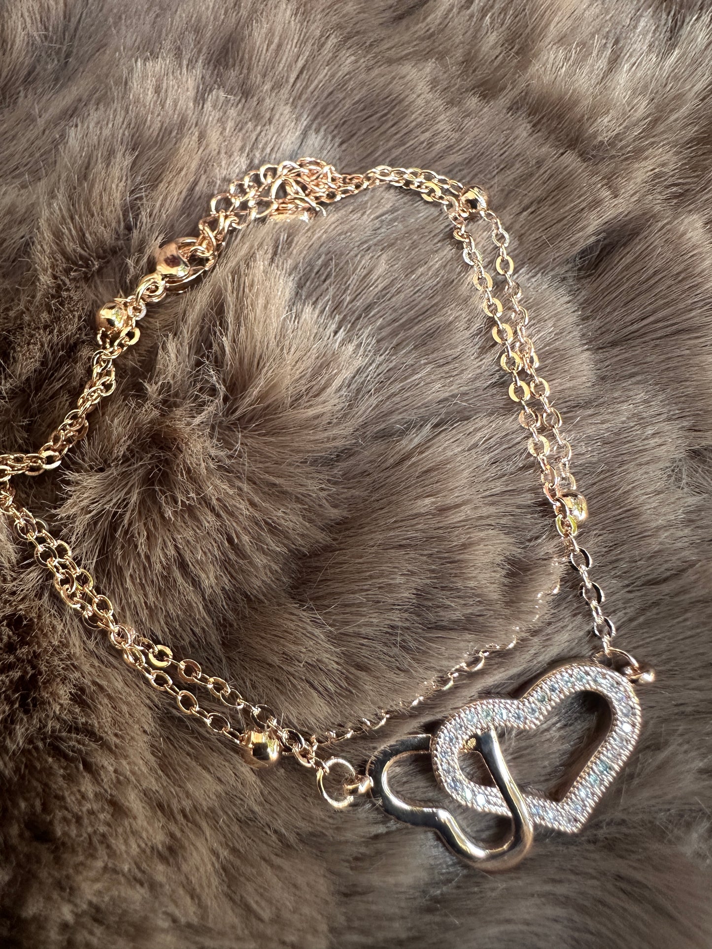 Bracelet with heart design