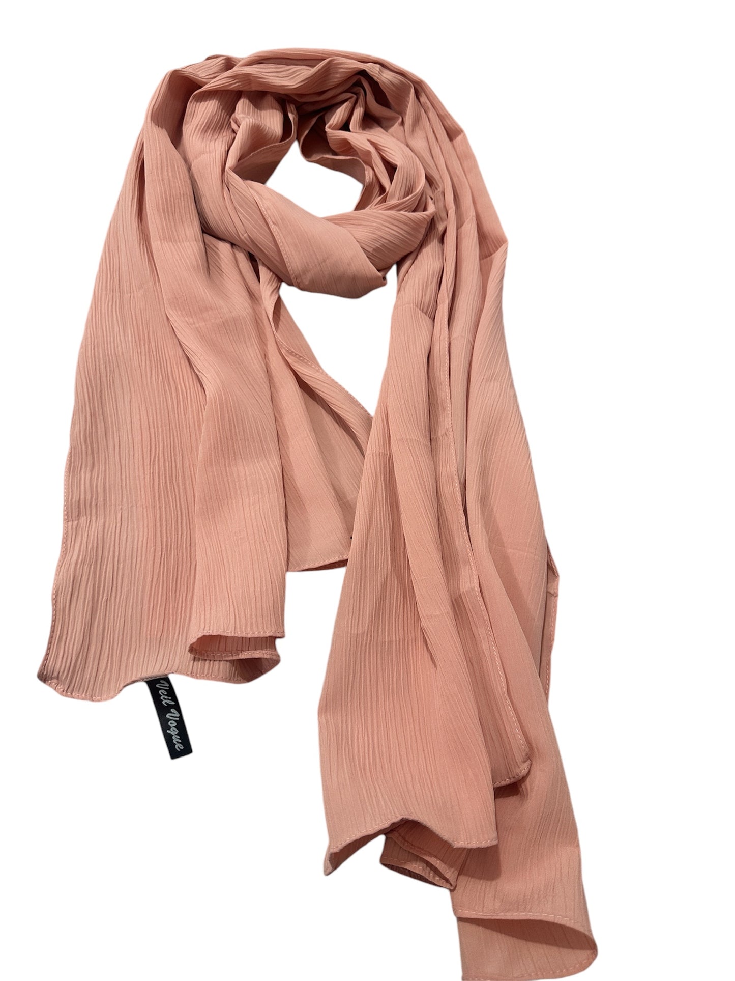 light   color Premium quality Wrinkle Ironless crinkled hijab